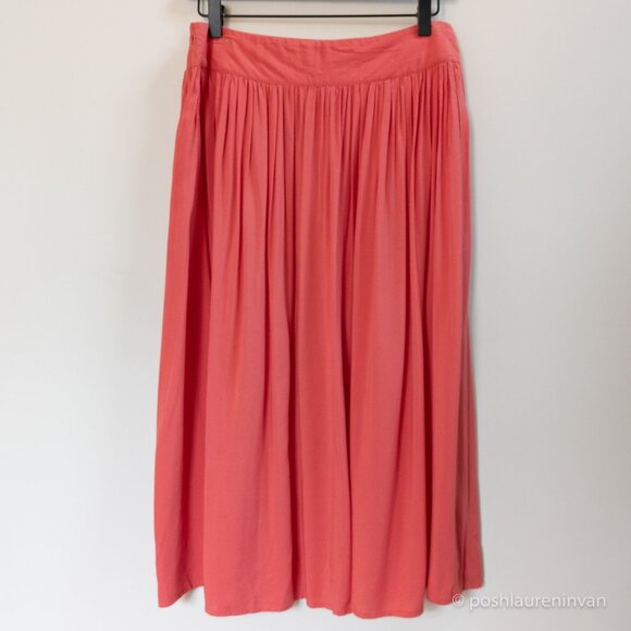 Monsoon A-Line Pleated Skirt – Pink – US 6 - Picture 7 of 12